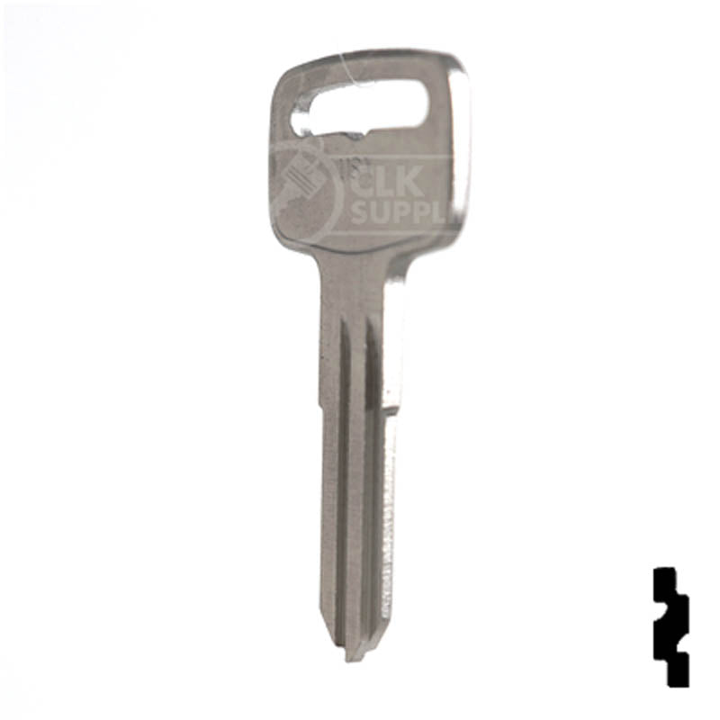 X112 (YM56) Yamaha Key Blank Power Sport Key Ilco