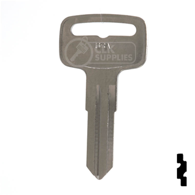 X112 (YM56) Yamaha Key Blank Power Sport Key Ilco