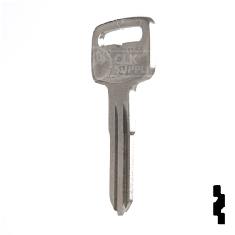 X112 (YM56) Yamaha Key Blank Power Sport Key Ilco
