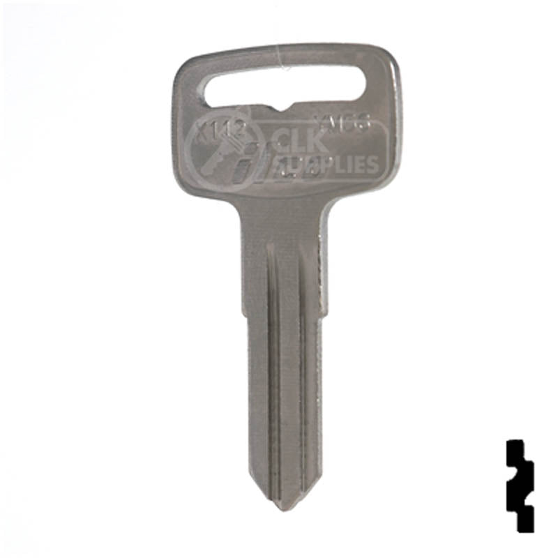 X112 (YM56) Yamaha Key Blank Power Sport Key Ilco