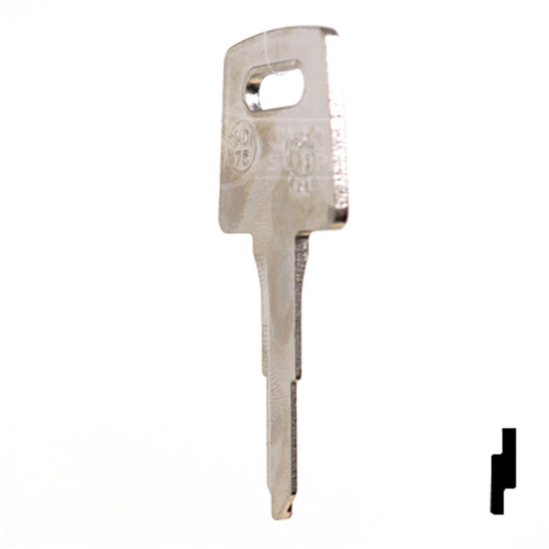 X138 ( HD75 ) Honda Motorcycle Key Power Sport Key JMA USA