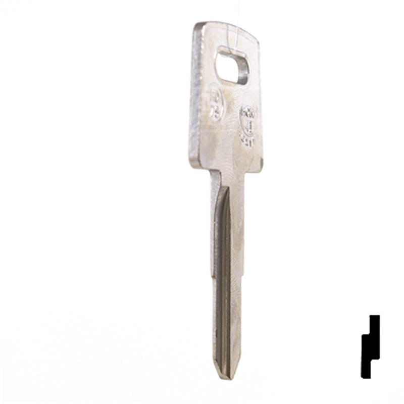 X138 ( HD75 ) Honda Motorcycle Key Power Sport Key JMA USA