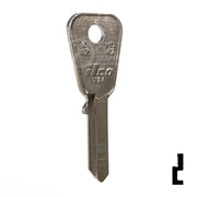 X42 ( HD47 ) Honda Motorcycle Power Sport Key Ilco