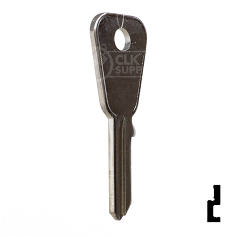 X42 ( HD47 ) Honda Motorcycle Power Sport Key Ilco