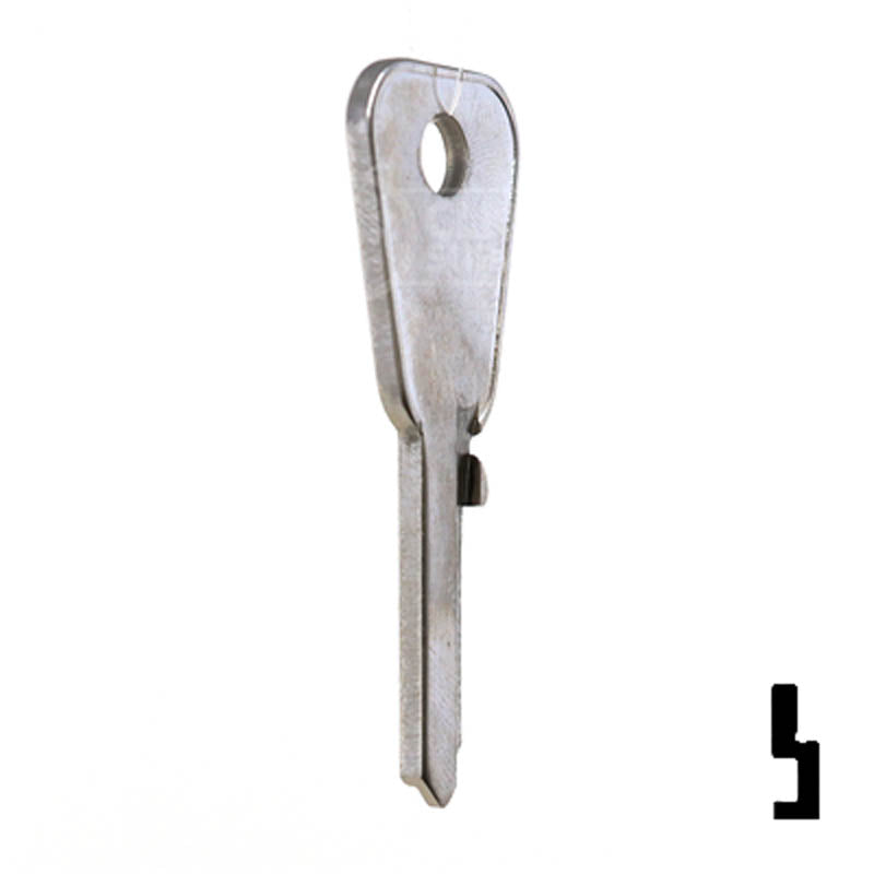 X43 ( HD48 ) Honda Motorcycle Power Sport Key Ilco