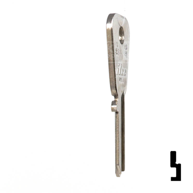 X43 ( HD48 ) Honda Motorcycle Power Sport Key Ilco