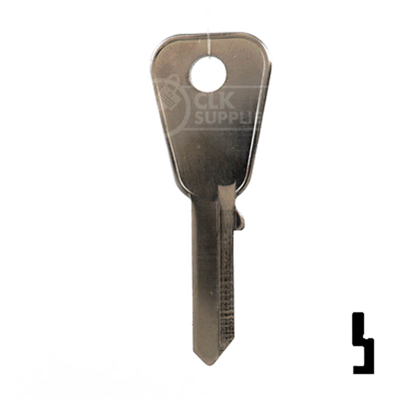 X43 ( HD48 ) Honda Motorcycle Power Sport Key Ilco