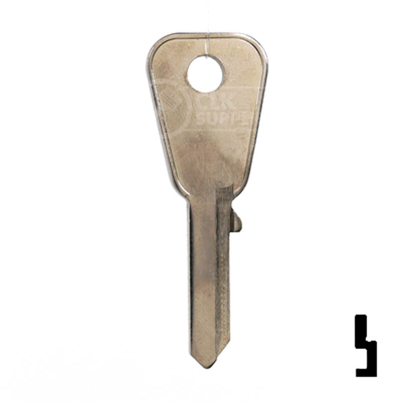 X43 ( HD48 ) Honda Motorcycle Power Sport Key Ilco
