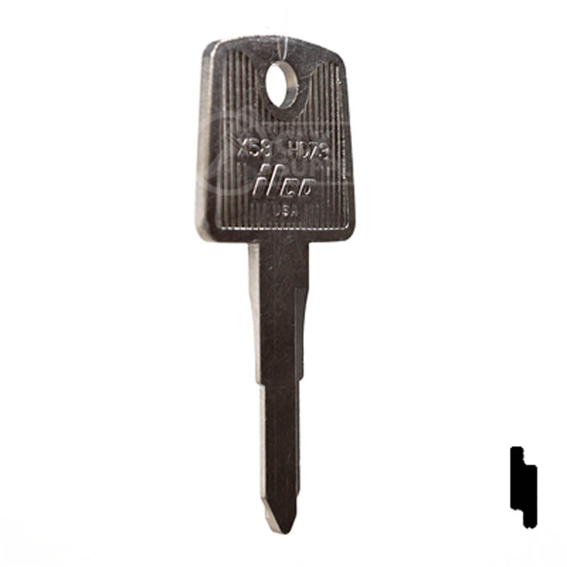 X58 ( HD73 ) Power Sport Key Ilco