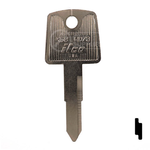 X58 ( HD73 ) Power Sport Key Ilco