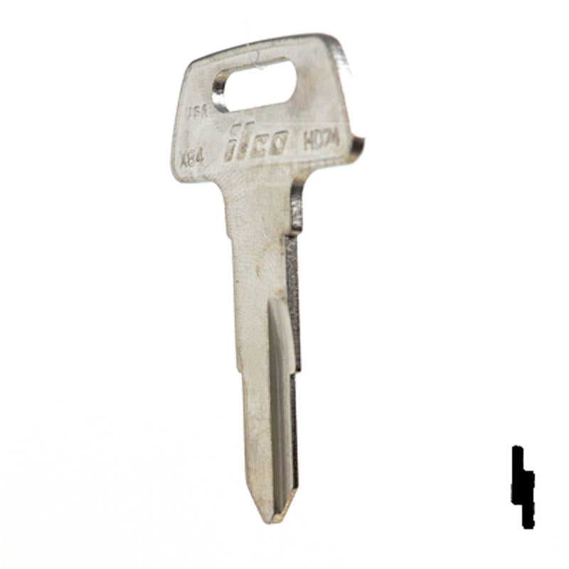 X84 ( HD74, HD63 ) Honda Motorcycle Power Sport Key Ilco