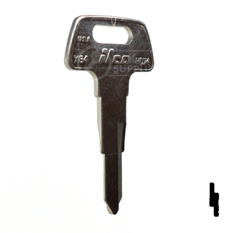 X84 ( HD74, HD63 ) Honda Motorcycle Power Sport Key Ilco