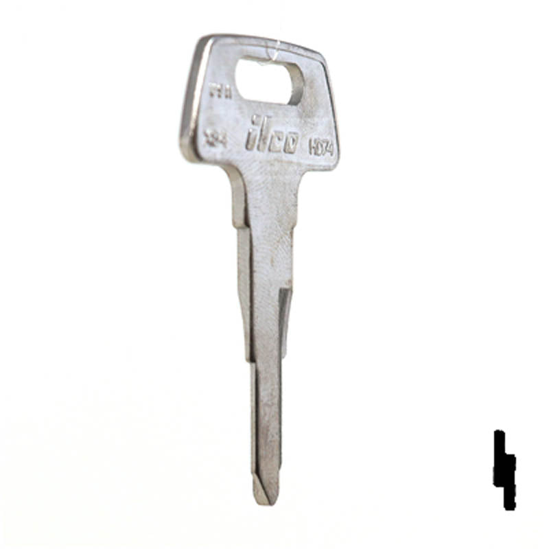 X84 ( HD74, HD63 ) Honda Motorcycle Power Sport Key Ilco