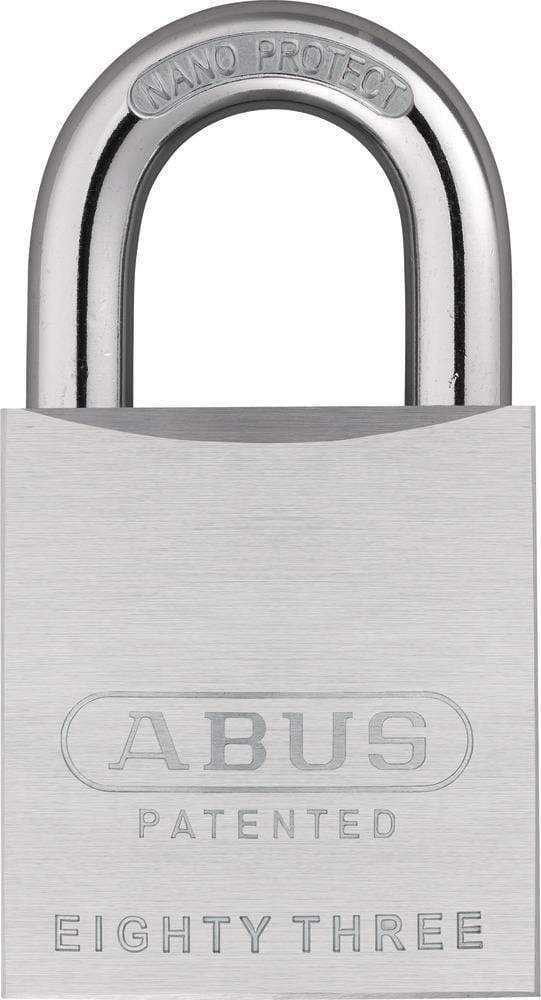 Abus 83/50 Rekeyable Padlock Without Cylinder- Brass Body Rekeyable Padlocks Abus Lock Co.