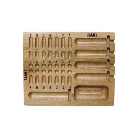 Lab Wood Block Pinning Tray Locksmith Tools LAB