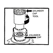 Schlage Cylinder Cap Removal Tool Rekeying Aid LAB