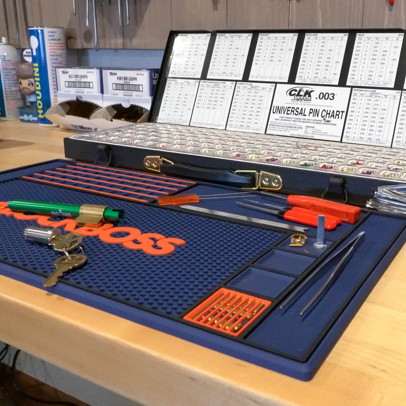 The NEW #Lockboss Ultimate Pinning and Work Mat Rekeying Aid LockVoy