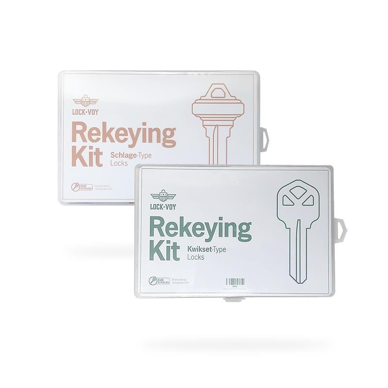 Combo Deal: Kwikset And Schlage Re-Keying, Pin Kits With Tools Pinning and Re-Keying Kits LockVoy