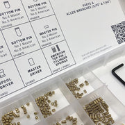 American Lock, Master Padlock Re-Keying, Pin Kit With Tools Pinning and Re-Keying Kits LockVoy