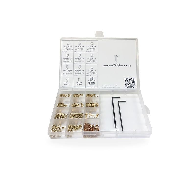 American Lock, Master Padlock Re-Keying, Pin Kit With Tools Rekeying Kit LockVoy