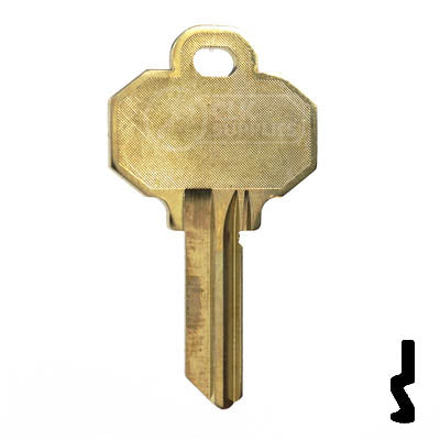 1510, BW2  Baldwin, Emtek Key Residential-Commercial Key Ilco