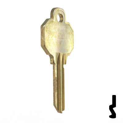 1510, BW2  Baldwin, Emtek Key Residential-Commercial Key Ilco