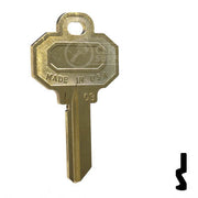 1510, BW2  Baldwin, Emtek Key Residential-Commercial Key Ilco