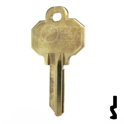 1510, BW2  Baldwin, Emtek Key Residential-Commercial Key Ilco