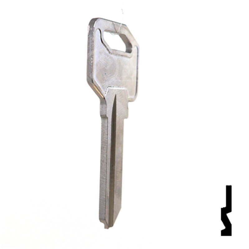 1647, EZ2 EZ Set Key Residential-Commercial Key Ilco