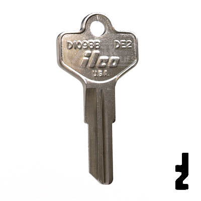 DE2, D1098B Dexter Snd Cessna Key Residential-Commercial Key Ilco