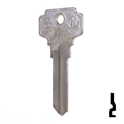 DE8, D1054KA Dexter Key Residential-Commercial Key JMA USA