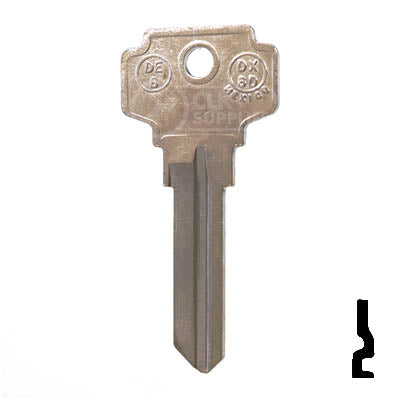 DE8, D1054KA Dexter Key Residential-Commercial Key JMA USA