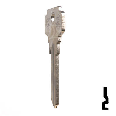 DE8, D1054KA Dexter Key Residential-Commercial Key JMA USA