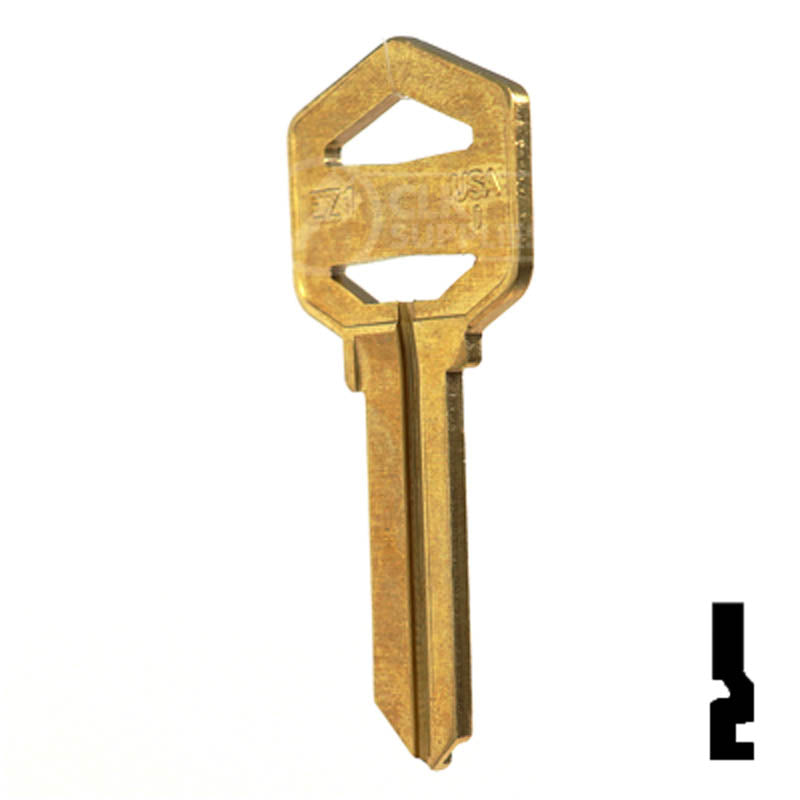 EZ1, 1522 EZ Set Key Residential-Commercial Key JMA USA