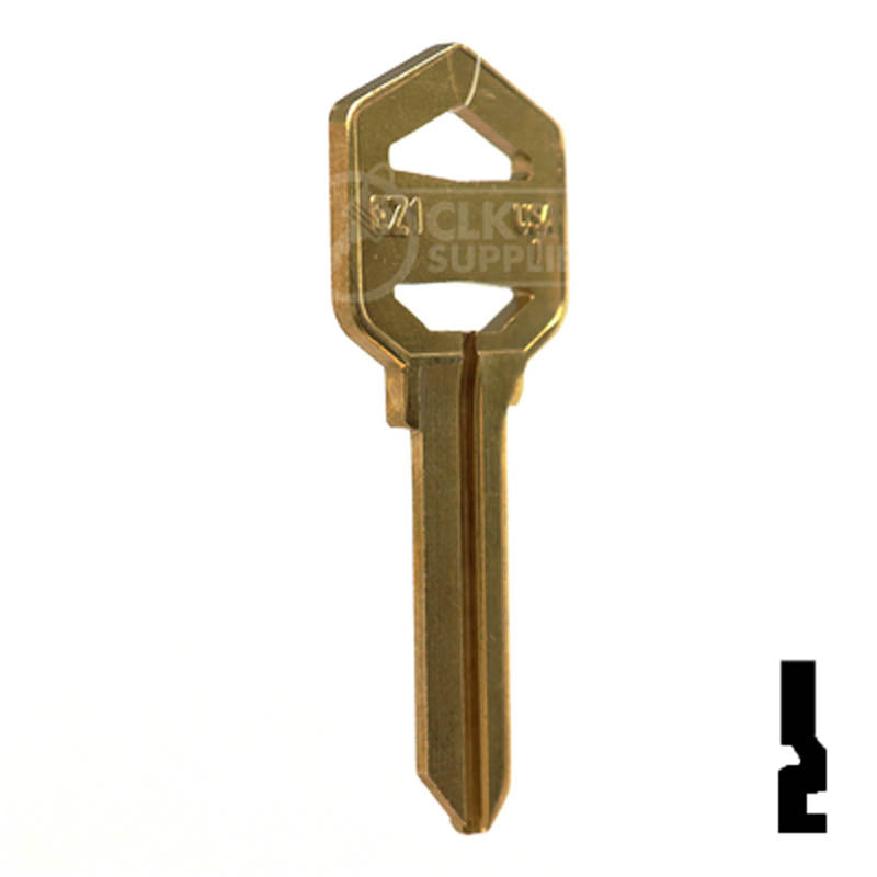 EZ1, 1522 EZ Set Key Residential-Commercial Key JMA USA