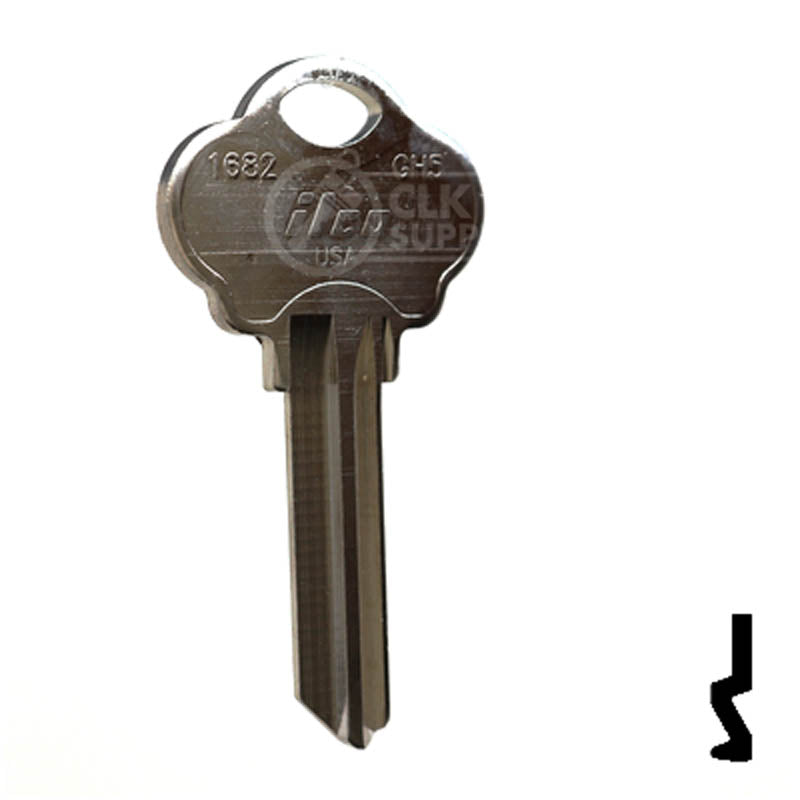 GH5, 1682 Gatehouse Key Residential-Commercial Key Ilco