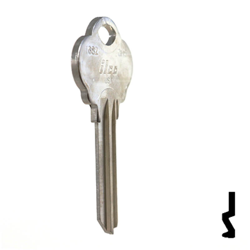 GH5, 1682 Gatehouse Key Residential-Commercial Key Ilco
