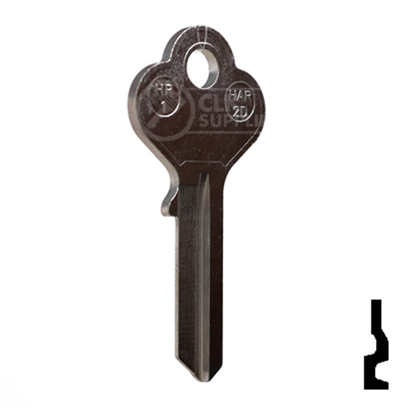 HR1, 1014C  Harloc Key Residential-Commercial Key JMA USA