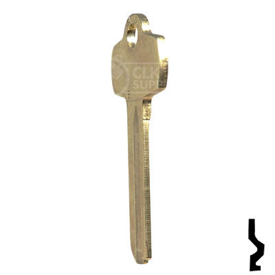 IC Core Best B Key (1A1B1, A1114B) Residential-Commercial Key JMA USA