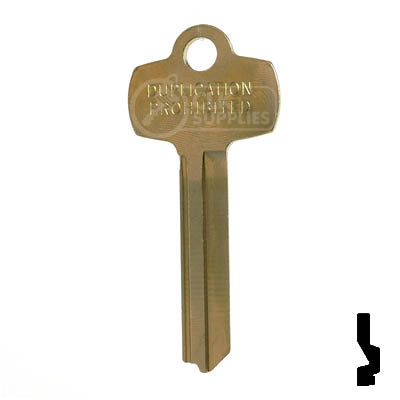 IC Core Best R Key (1A1R1, A1114R) Residential-Commercial Key JMA USA