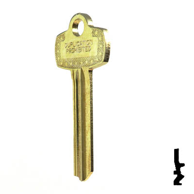 IC Core Best TE Key (1A1TE1, A1114TE) Residential-Commercial Key Ilco