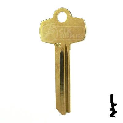 IC Core Best TE Key (1A1TE1, A1114TE) Residential-Commercial Key Ilco