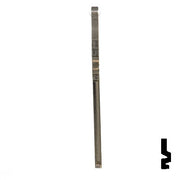 Ilco Arrow 1C Key - Plain Residential-Commercial Key Ilco