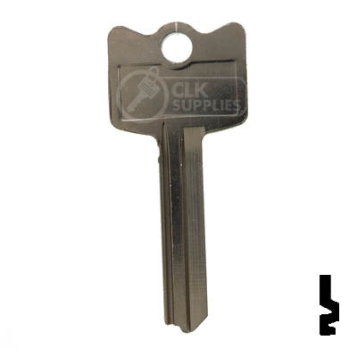 Ilco Arrow 1C Key - Plain Residential-Commercial Key Ilco