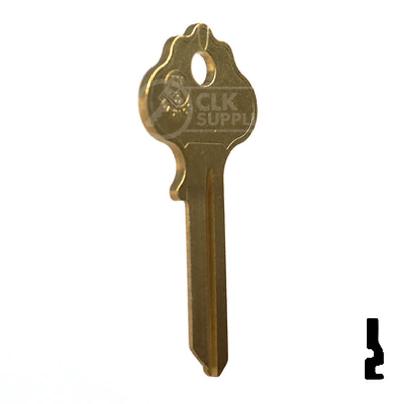IN3, X1054K Independent Lock Key Residential-Commercial Key JMA USA