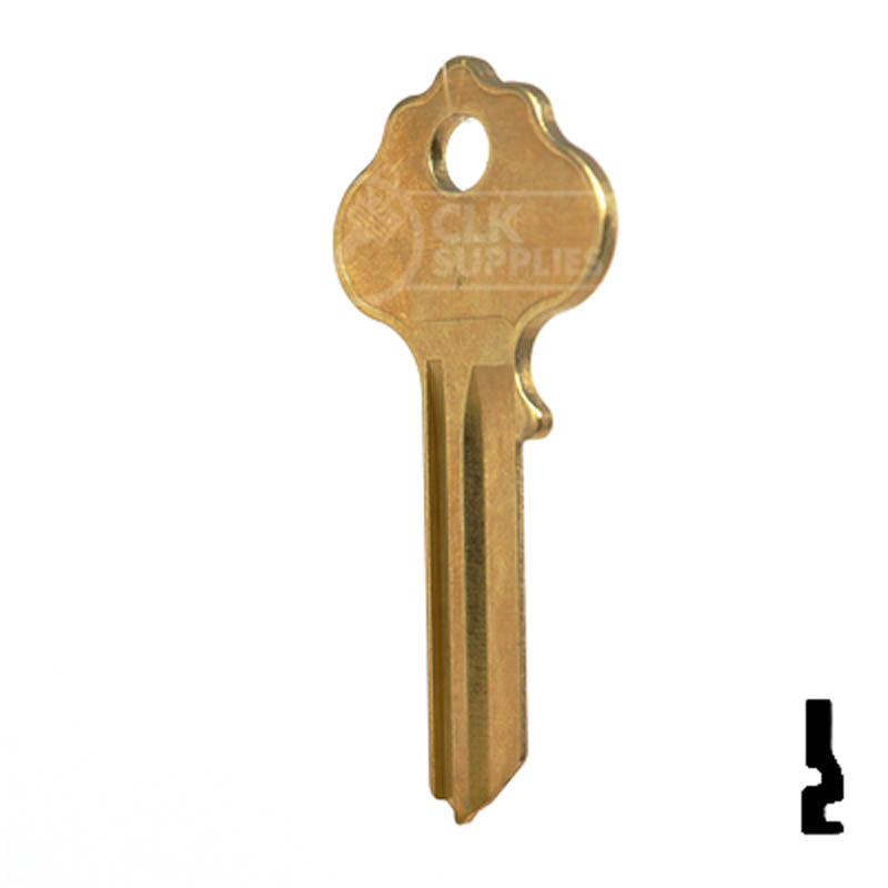 IN3, X1054K Independent Lock Key Residential-Commercial Key JMA USA