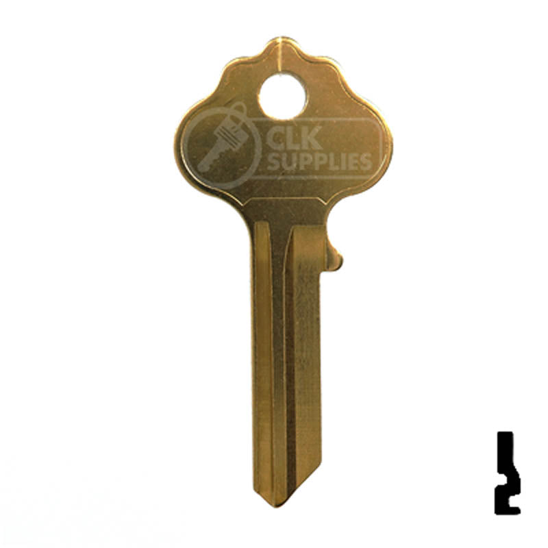 IN3, X1054K Independent Lock Key Residential-Commercial Key JMA USA