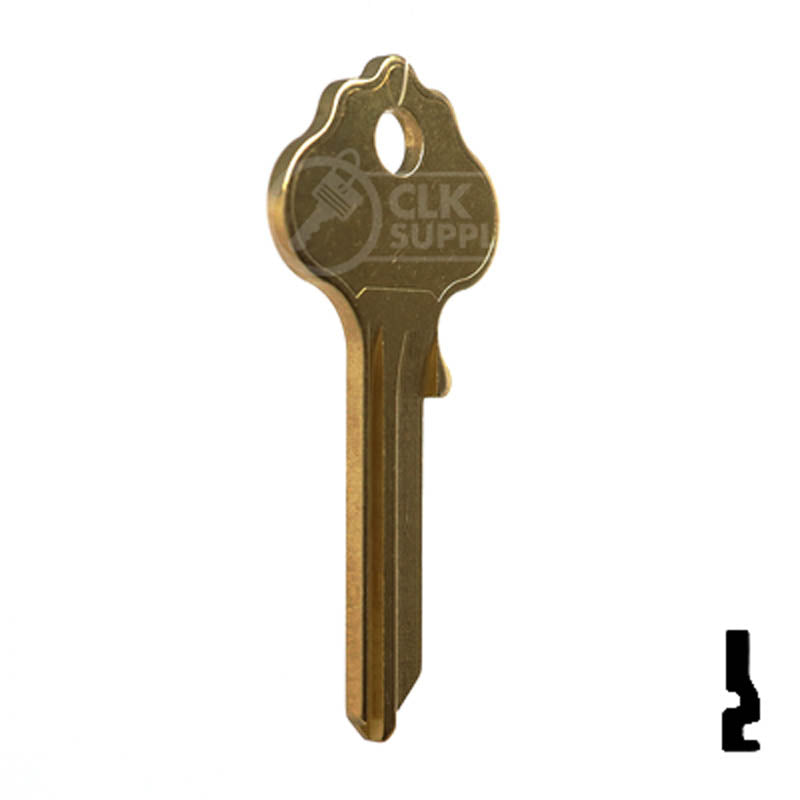 IN3, X1054K Independent Lock Key Residential-Commercial Key JMA USA
