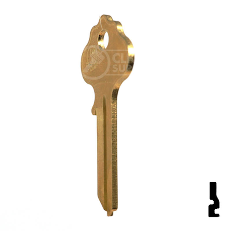 IN3, X1054K Independent Lock Key Residential-Commercial Key JMA USA