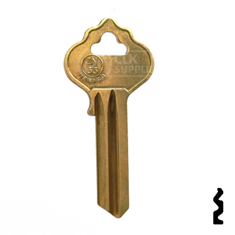 IN33, 1054MT Independent Lock Key Residential-Commercial Key JMA USA